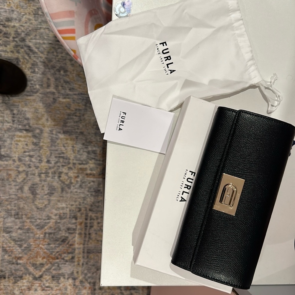 Black Furla Wallet